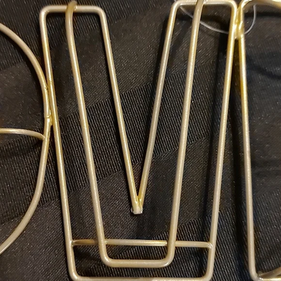 Wrought-iron 3D LOVE Wall Piece - Picture 6 of 7